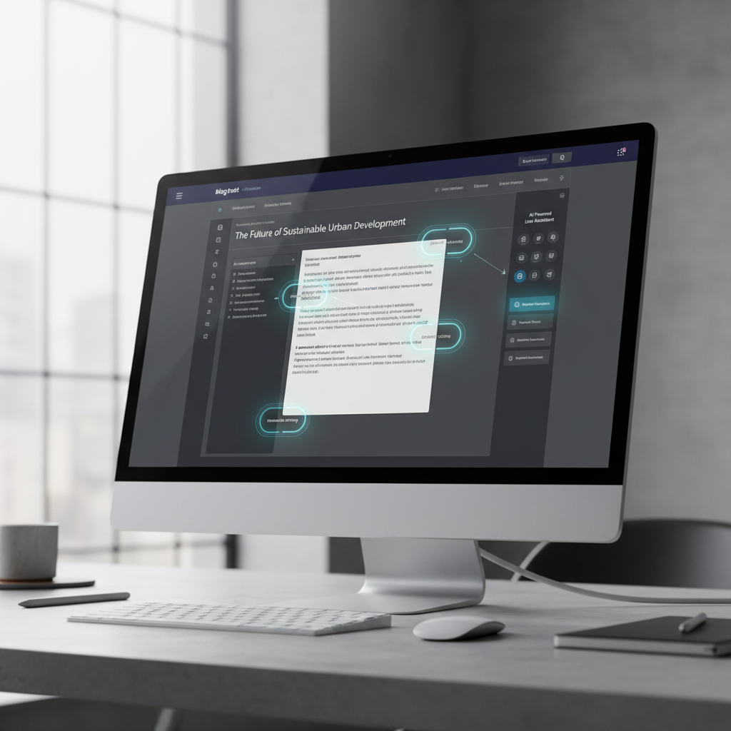 A close up of a content editing interface with automated internal links being highlighted and added.